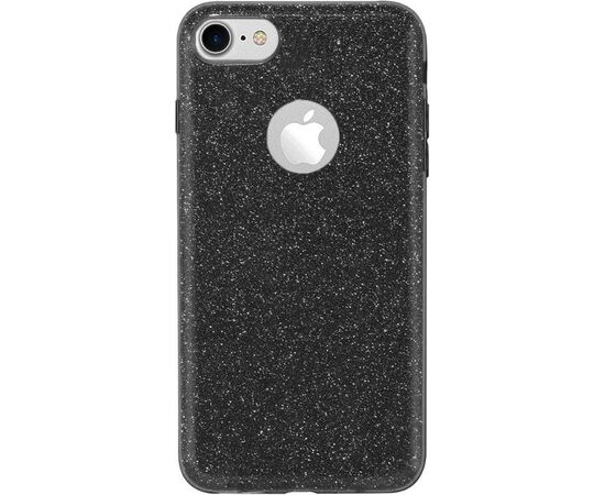 Придбати Чехол-накладка TOTO TPU Shine Case iPhone 7/8 Black, image , характеристики, відгуки