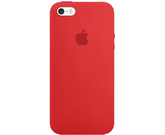 Придбати Чехол-накладка TOTO Silicone Case Apple iPhone 5/5s/SE Red, image , характеристики, відгуки