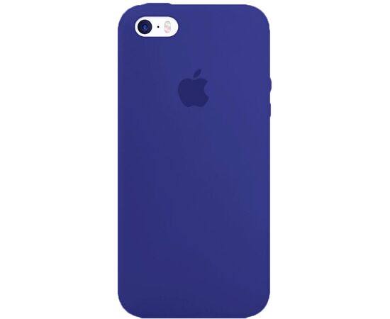 Придбати Чехол-накладка TOTO Silicone Case Apple iPhone 5/5s/SE Deep Blue, image , характеристики, відгуки