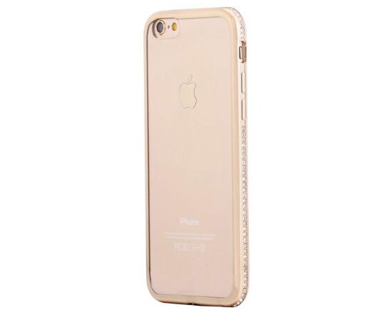 Купить Чехол-накладка SHENGO TPU Phone Case Diamond iPhone 7 Gold, фото , характеристики, отзывы