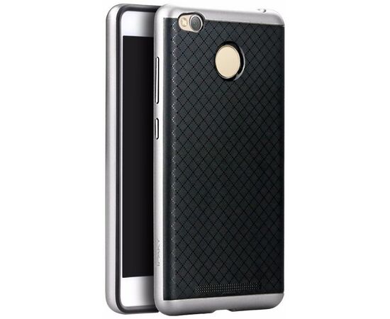 Придбати Чехол-накладка Ipaky TPU+PC Xiaomi Redmi Pro Black/Silver, image , характеристики, відгуки