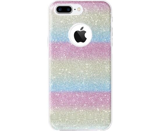 Придбати Чехол-накладка TOTO TPU Shine Case iPhone 7 Plus Rainbow, image , характеристики, відгуки