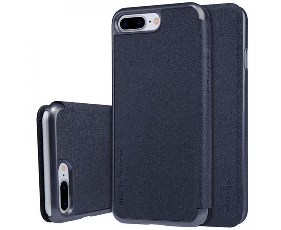 Купить Чехол-книжка Nillkin Sparkle case iPhone 7 Plus Black, фото , изображение 4, характеристики, отзывы