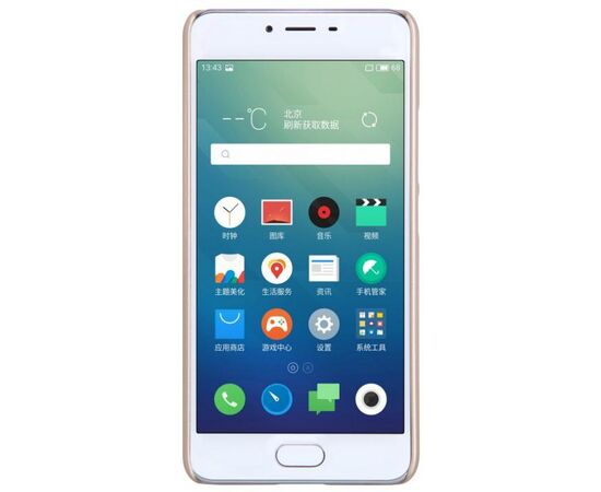 Купить Чехол-накладка Nillkin Super Frosted Shield Meizu M3S Gold, фото , характеристики, отзывы