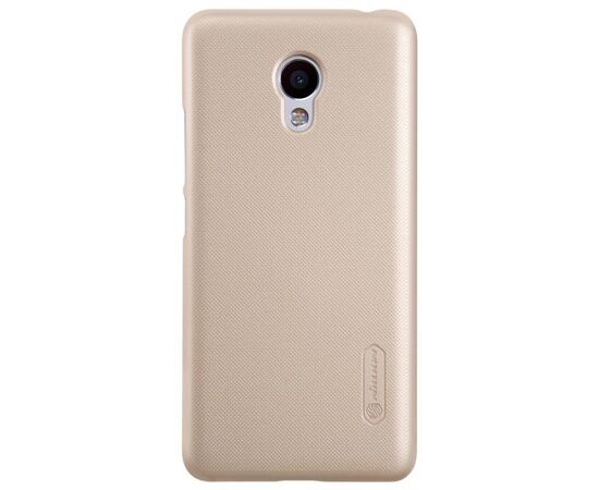 Купить Чехол-накладка Nillkin Super Frosted Shield Meizu M3S Gold, фото , изображение 2, характеристики, отзывы