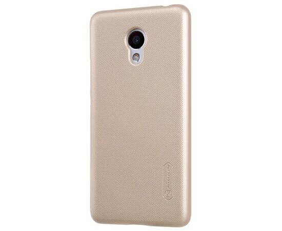 Купить Чехол-накладка Nillkin Super Frosted Shield Meizu M3S Gold, фото , изображение 3, характеристики, отзывы