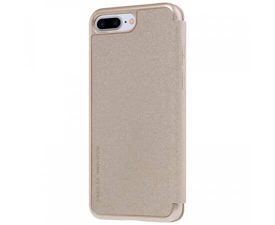 Купить Чехол-книжка Nillkin Sparkle case iPhone 7 Plus Gold, фото , изображение 6, характеристики, отзывы