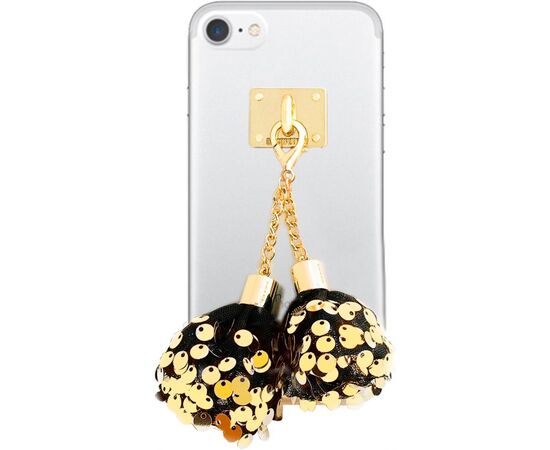 Придбати Чехол-накладка DDPOP Spangle Ball case iPhone 7 Black/Gold, image , характеристики, відгуки