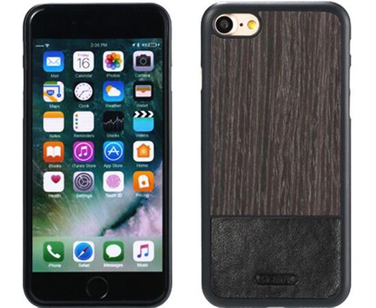 Придбати Чехол-накладка Remax Mugay Series for iPhone 7 Black apricot wood, image , характеристики, відгуки