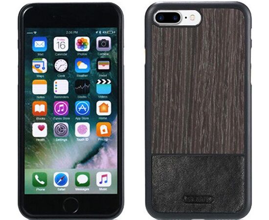 Придбати Чехол-накладка Remax Mugay Series for iPhone 7 Plus Black apricot wood, image , характеристики, відгуки