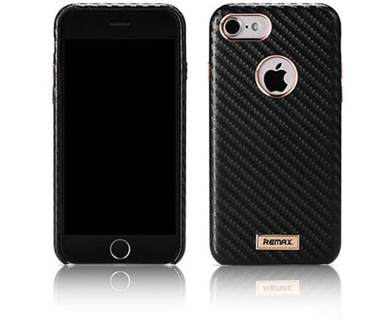 Придбати Чехол-накладка Remax Carbon Series Case for iPhone 7 Black, image , характеристики, відгуки