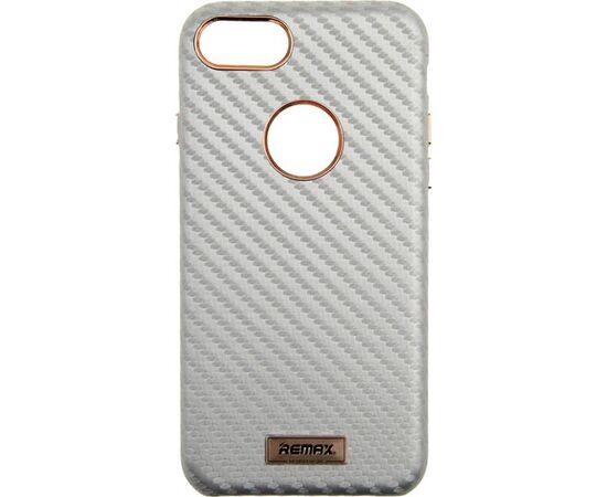 Придбати Чехол-накладка Remax Carbon Series Case for iPhone 7 Silver, image , зображення 3, характеристики, відгуки