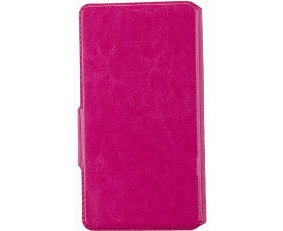 Придбати Чехол-книжка TOTO Book Silicone Slide Universal Cover With Window 5.3'-5.5' Red, image , зображення 3, характеристики, відгуки