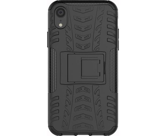 Придбати Чехол-накладка TOTO Dazzle Kickstand 2 in 1 Case Apple iPhone XR Black, image , зображення 2, характеристики, відгуки