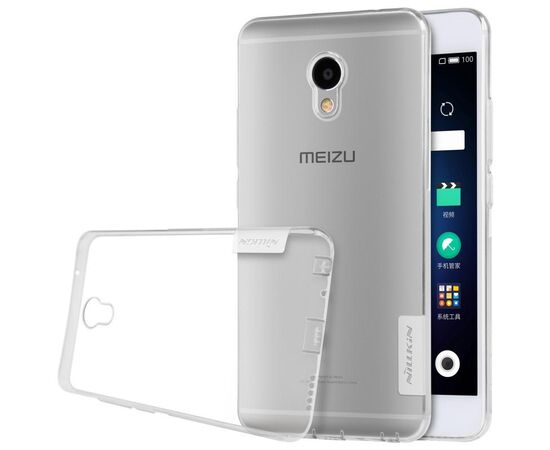 Купить Чехол-накладка Nillkin TPU Nature Meizu M3e White, фото , изображение 6, характеристики, отзывы