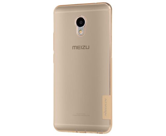 Купить Чехол-накладка Nillkin TPU Nature Meizu M3e Brown, фото , изображение 4, характеристики, отзывы