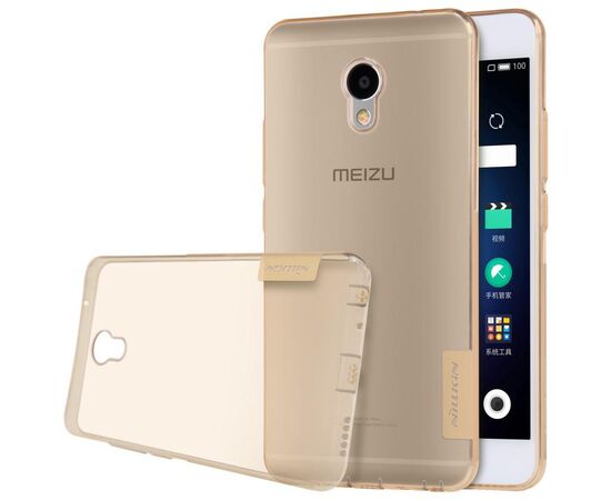 Купить Чехол-накладка Nillkin TPU Nature Meizu M3e Brown, фото , изображение 6, характеристики, отзывы