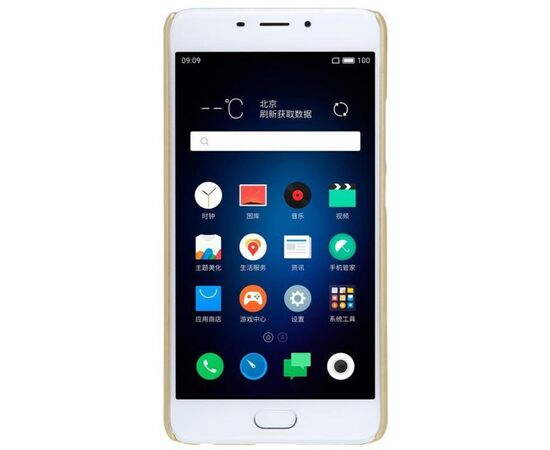 Придбати Чехол-накладка Nillkin Super Frosted Shield Meizu M3e Gold, image , характеристики, відгуки