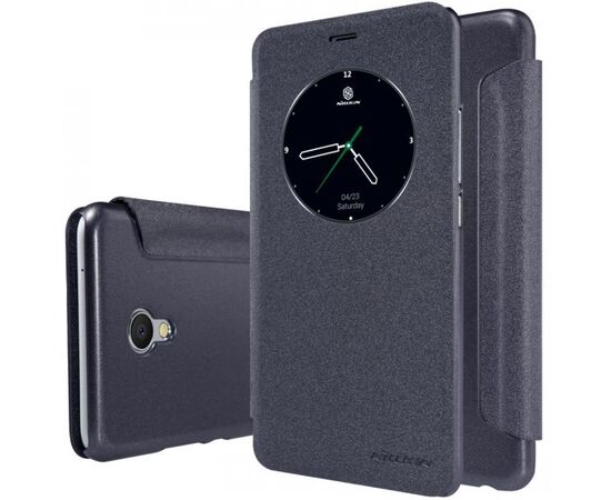 Придбати Чехол-книжка Nillkin Sparkle case Meizu M3e Black, image , характеристики, відгуки