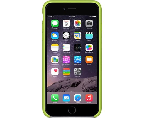 Купить Чехол-накладка TOTO Silicone Case Apple iPhone 6 Plus/6s Plus Green, фото , изображение 2, характеристики, отзывы