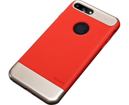 Купить Чехол-накладка Baseus Taste Style Series iPhone 7 Plus Red/Gold, фото , характеристики, отзывы