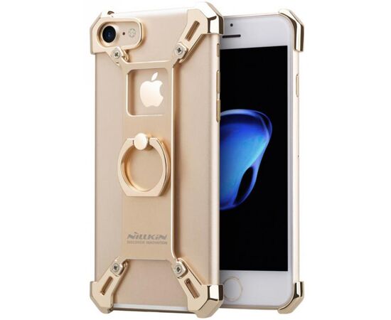 Придбати Чехол-накладка Nillkin Barde Metal Case iPhone 7 Gold, image , характеристики, відгуки