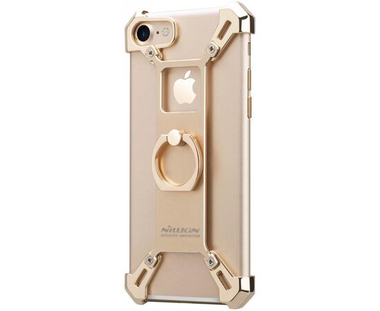 Придбати Чехол-накладка Nillkin Barde Metal Case iPhone 7 Gold, image , зображення 2, характеристики, відгуки