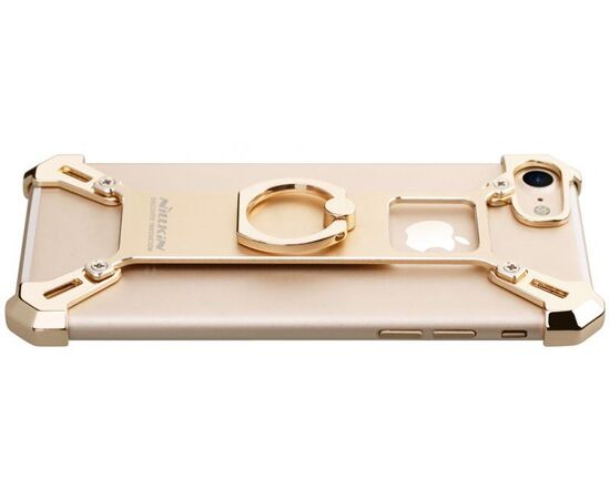 Придбати Чехол-накладка Nillkin Barde Metal Case iPhone 7 Gold, image , зображення 4, характеристики, відгуки