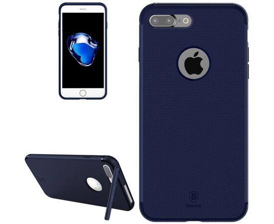 Придбати Чехол-накладка Baseus Hermit Bracket Case iPhone 7 Plus Dark Blue, image , зображення 2, характеристики, відгуки