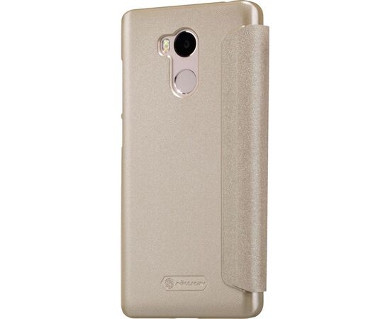 Купить Чехол-книжка Nillkin Sparkle case Xiaomi Redmi 4 Prime Gold, фото , изображение 5, характеристики, отзывы