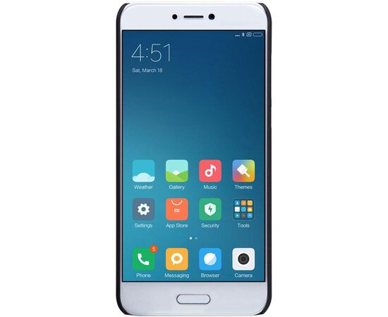 Придбати Чехол-накладка Nillkin Super Frosted Shield Xiaomi Mi5c Black, image , зображення 3, характеристики, відгуки