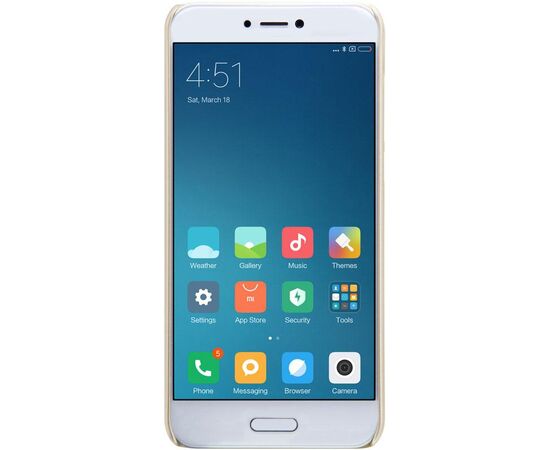 Придбати Чехол-накладка Nillkin Super Frosted Shield Xiaomi Mi5c Gold, image , зображення 3, характеристики, відгуки