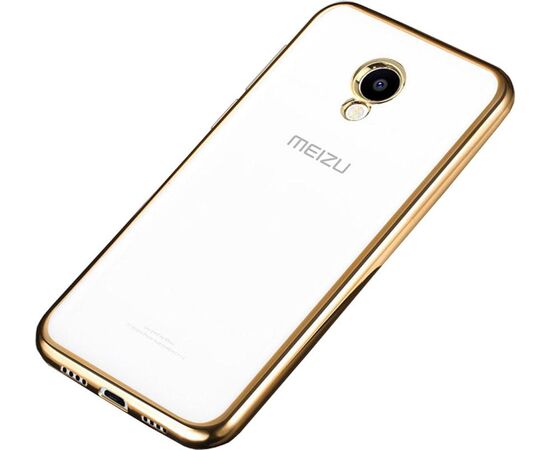 Придбати Чехол-накладка TOTO TPU case Electroplated Meizu M5 Gold, image , характеристики, відгуки