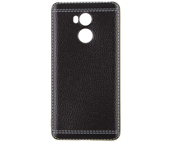 Купить Чехол-накладка TOTO TPU case Leather Surface Xiaomi Redmi 4 Prime Black, фото , характеристики, отзывы