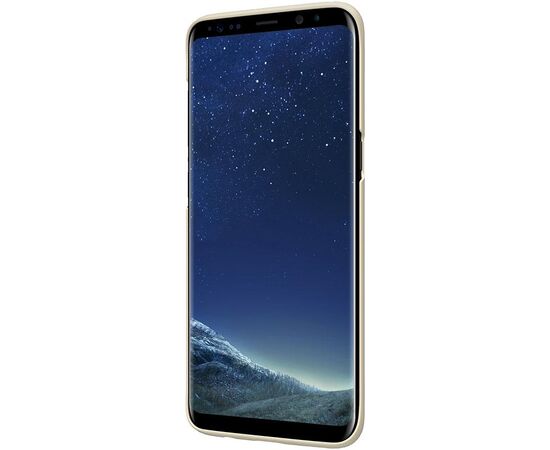 Придбати Чехол-накладка Nillkin Super Frosted Shield Samsung Galaxy S8+ G955 Gold, image , зображення 3, характеристики, відгуки