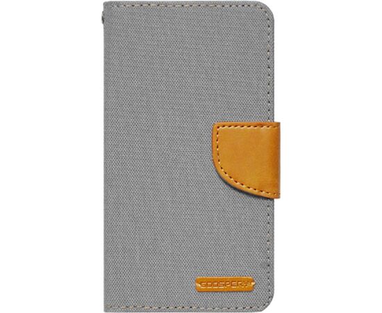 Купить Чехол-книжка Goospery Canvas Diary Universal 4.0'-4.5' Gray, фото , характеристики, отзывы