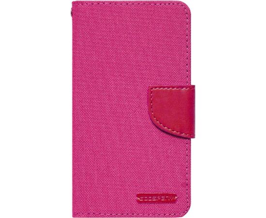 Купить Чехол-книжка Goospery Canvas Diary Universal 4.5'-5.0' Hot Pink, фото , характеристики, отзывы