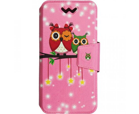 Придбати Чехол-книжка TOTO Book Universal cover Picture 4.0'-4.5' Cute Owls, image , характеристики, відгуки