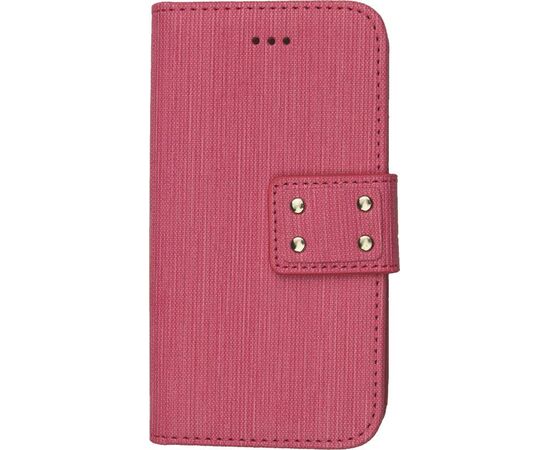 Придбати Чехол-книжка TOTO Book Universal cover Mimi 4.5'-5.0' Hot Pink, image , характеристики, відгуки