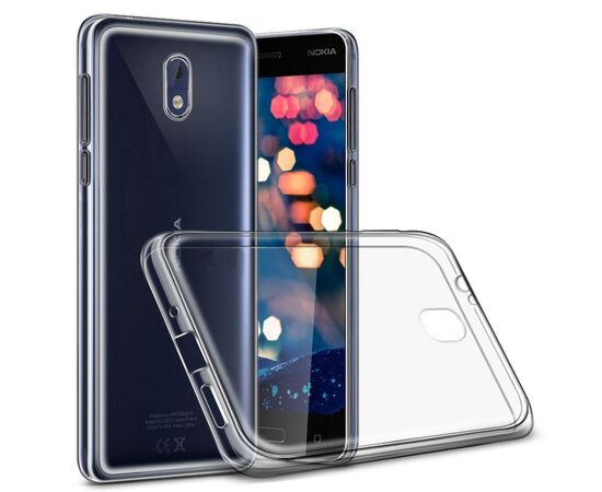 Придбати Чехол-накладка TOTO TPU High Clear Case Nokia 3 Transparent, image , зображення 3, характеристики, відгуки