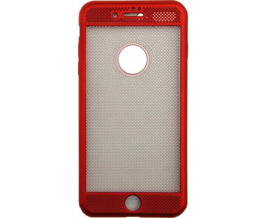 Придбати Чехол-накладка Ipaky 360 Mesh PC Heat Dissipation cover case 3 in 1 iPhone 7 Plus Red, image , зображення 2, характеристики, відгуки