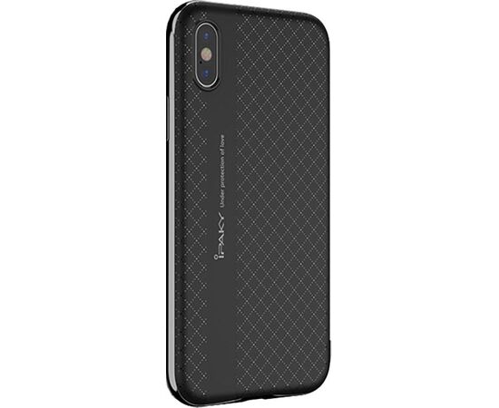 Купить Чехол-накладка Ipaky TPU+PC iPhone X Black/Gray, фото , характеристики, отзывы