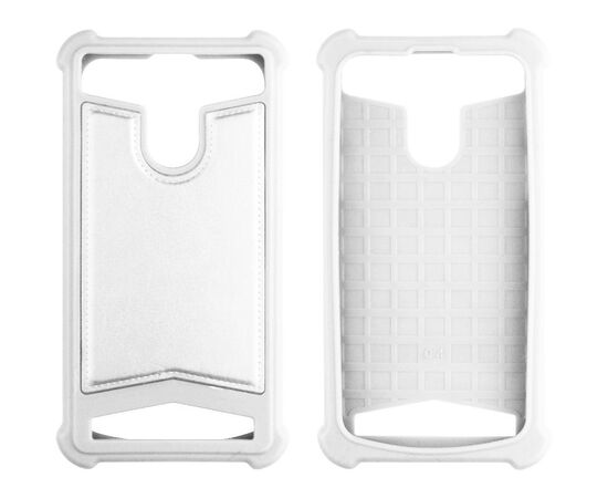 Купить Чехол-накладка TOTO Universal TPU case 4,5" White, фото , характеристики, отзывы