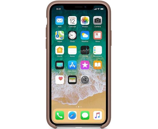 Придбати Чехол-накладка TOTO Silicone Case Apple iPhone X/XS Cocoa, image , зображення 2, характеристики, відгуки