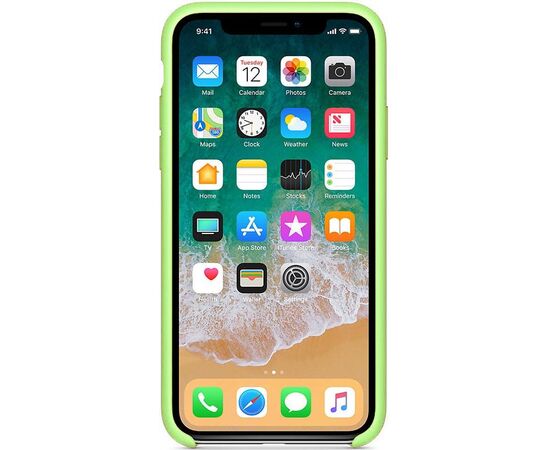 Придбати Чехол-накладка TOTO Silicone Case Apple iPhone X/XS Green, image , зображення 2, характеристики, відгуки