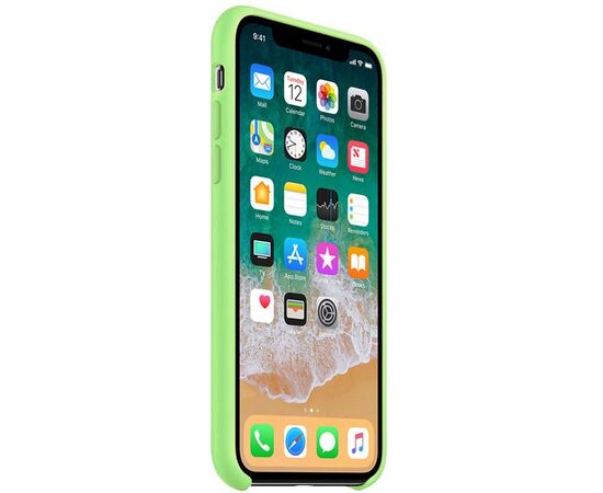 Придбати Чехол-накладка TOTO Silicone Case Apple iPhone X/XS Green, image , зображення 3, характеристики, відгуки