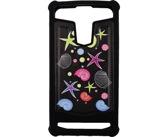 Придбати Чехол-накладка TOTO Universal TPU case with image 4,5" Sea Stars Black, image , зображення 2, характеристики, відгуки