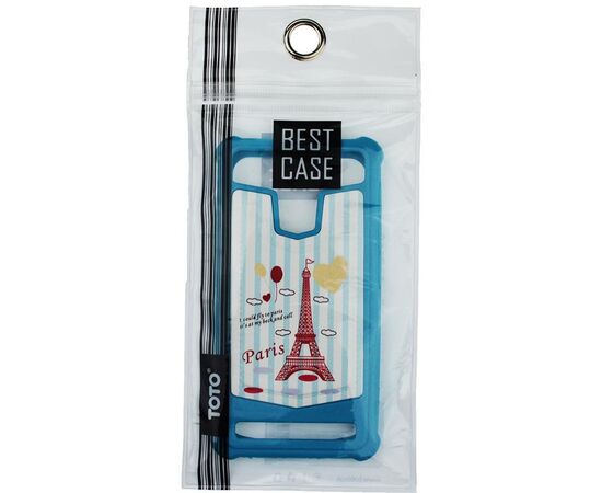 Придбати Чехол-накладка TOTO Universal TPU case with image 5" Eiffel Tower Blue, image , характеристики, відгуки