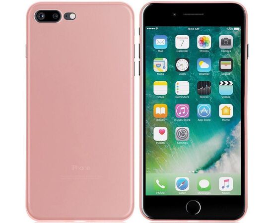 Придбати Чехол-накладка TOTO Ultra Thin TPU Case iPhone 7 Plus/8 Plus Pink, image , зображення 2, характеристики, відгуки