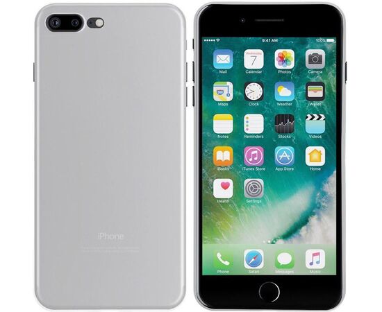 Купить Чехол-накладка TOTO Ultra Thin TPU Case iPhone 7 Plus/8 Plus White, фото , изображение 2, характеристики, отзывы